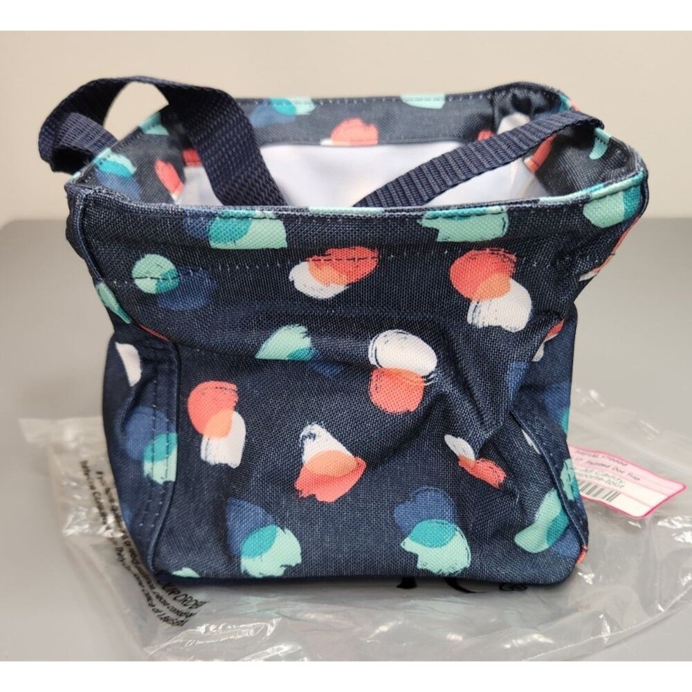 Thirty-One Little Carry All Caddy Painted Dot Trio New